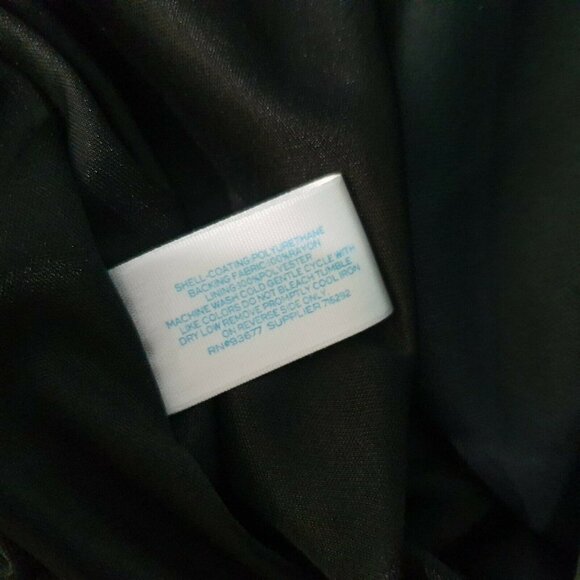 L'Amour Nanette Lepore Vegan Leather Skater Dress - Picture 7 of 8